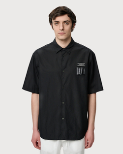 UNDERCOVER РУБАШКА ЧЕРНАЯ CHAOS