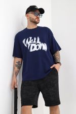 Фуфайка (футболка) мужская Леон-4 Виотекс ТЁМНО-СИНИЙ