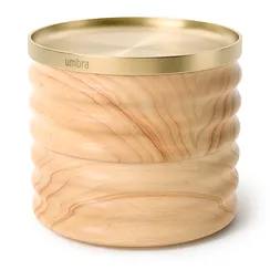 Шкатулка для украшений tesora, натуральное дерево/латунь