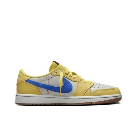 Кроссовки Travis Scott x Air Jordan 1 Low OG Canary