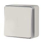 Выключатель одноклавишный Gallant (слоновая кость)