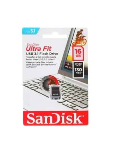 Память USB Flash 16 ГБ Ultra Fit SDCZ430-016G-G46 BLACK