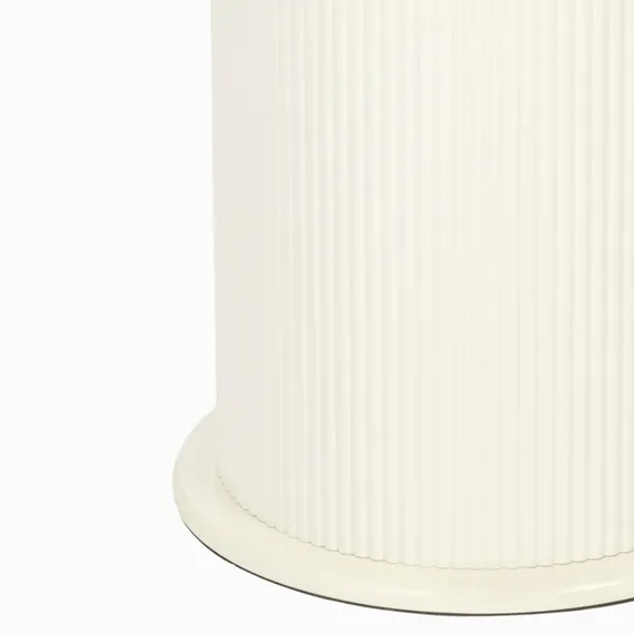 Обеденный стол Iona Ø100 см, белый меламин