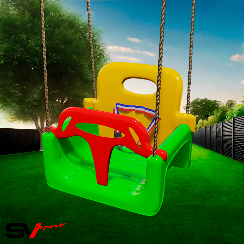 Качели 3в1 трансформер (0.5-3 лет/3-6 лет/6+ лет)