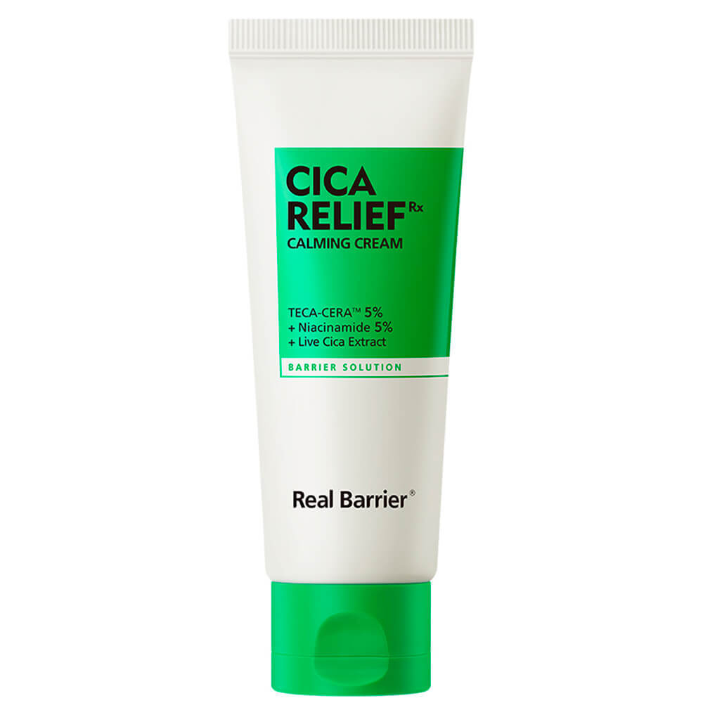 Успокаивающий крем с центеллой и 5% ниацинамида Real Barrier Cica Relief RX Calming Cream.60 мл