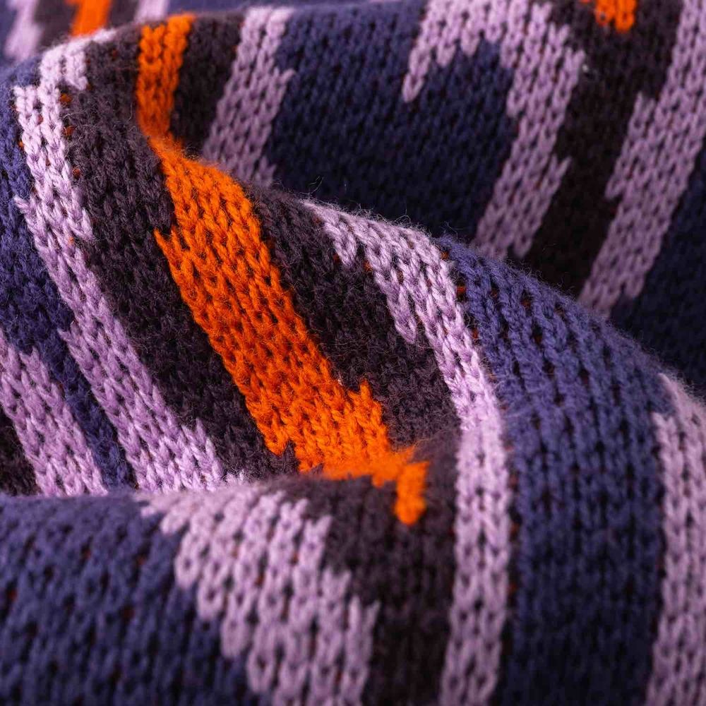 Жилет Ymkashix Вязаный Hellcome темно-фиолетовый