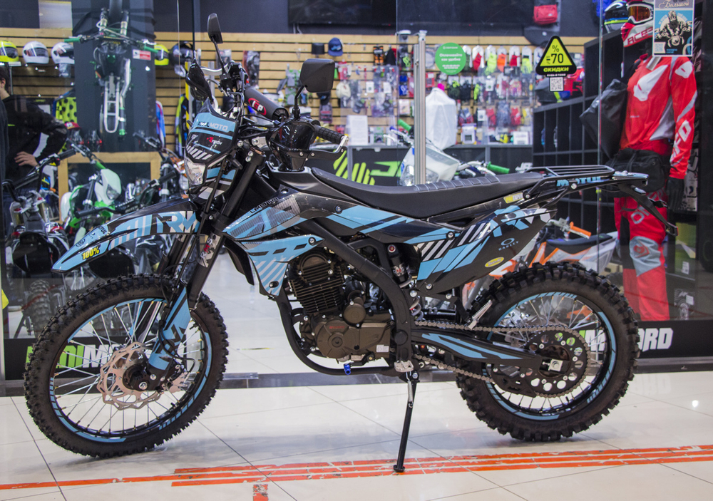 Мотоцикл эндуро Regulmoto ZR 250 PR 2021 г. ПТС (черный-синий)