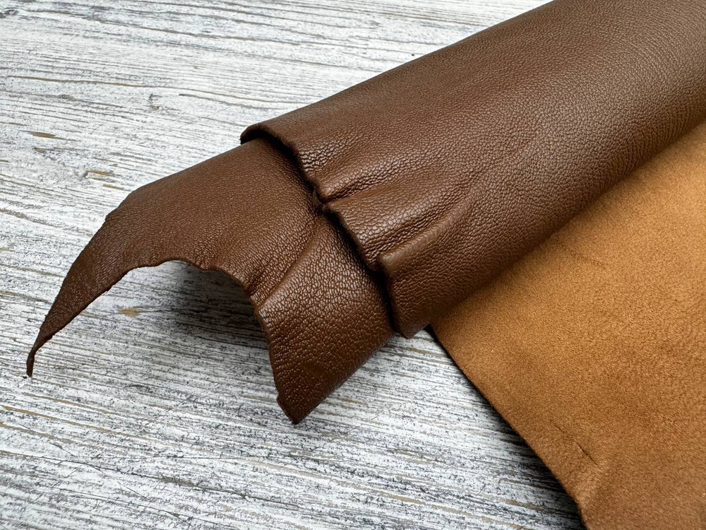 Amelie Milk Choco (1,4-1,6 мм), цв. Коричневый, натуральная кожа козы