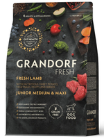 Grandorf fresh junior dog potato корм сухой беззерновой для юниоров ягнёнок,батат