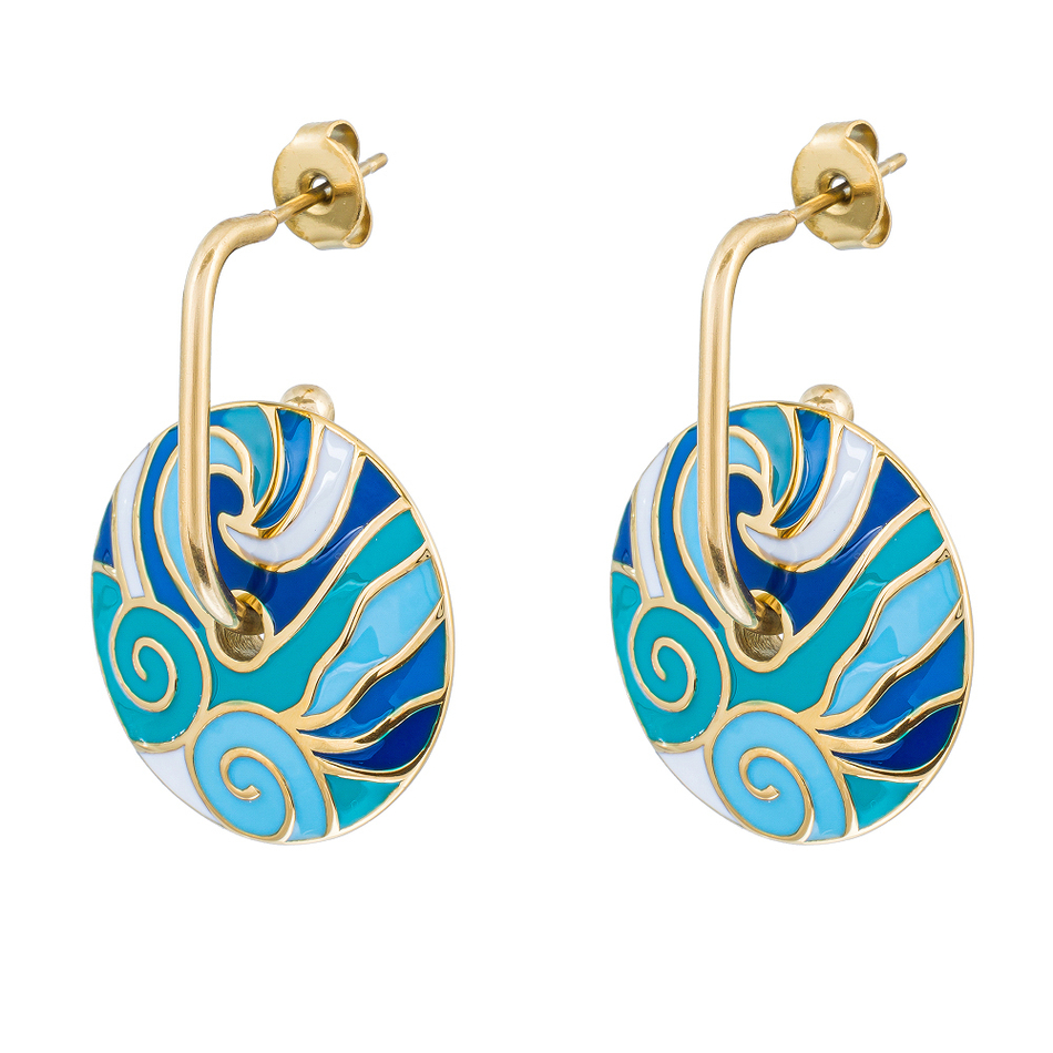 Серьги Fiore Luna AE13784-1 G