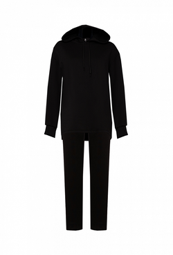 Спортивный костюм с брюками чёрный 14-01-21 SS