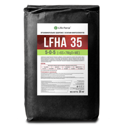 Органоминеральное удобрение с хелатами микроэлементов LFHA 35 5-0-5 (+6S+7MgО+ME) 25 кг