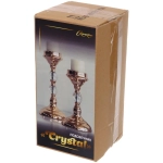 Подсвечник «CRYSTAL» 24,5*11,5*11,5 см, Золото