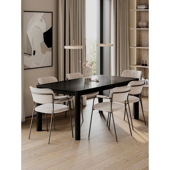 Стул eirill, велюр, серо-бежевый