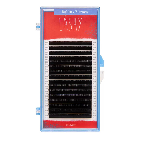 Ресницы черные LASHY ОД 16 линий