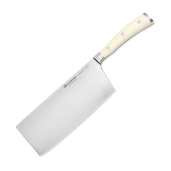 Нож кухонный для резки овощей 18см Wuesthof Ikon Cream White Chinese chef‘s