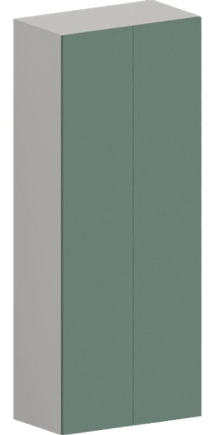 Кухня Модуль ШВП 609 Графит / Матовая мята