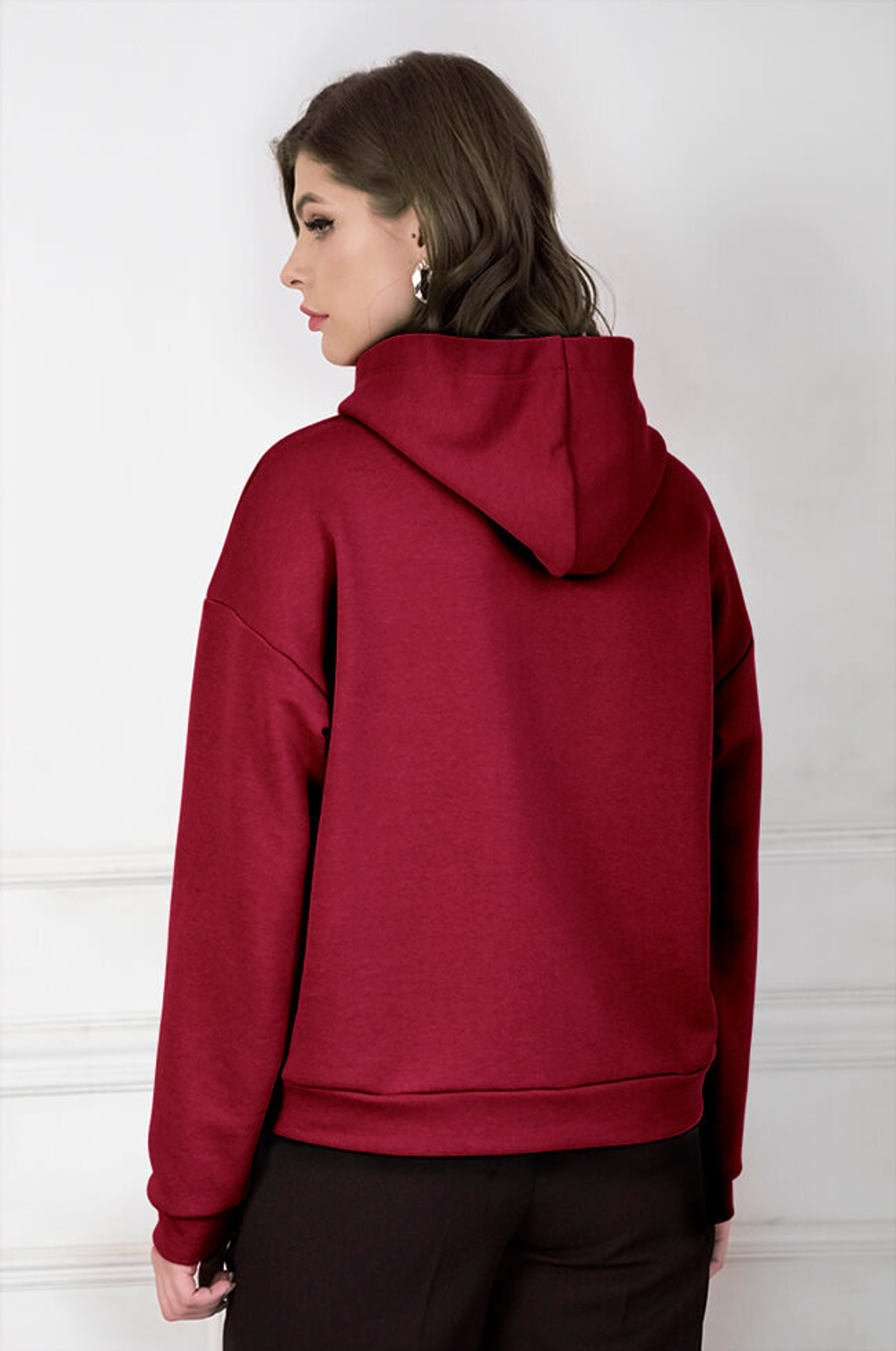 22447 Джемпер женский (бордовый)