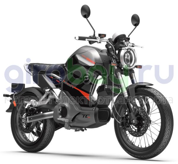 Электромотоцикл WHITE SIBERIA SUPER SOCO TC MAX (Черный-красный) фото №1