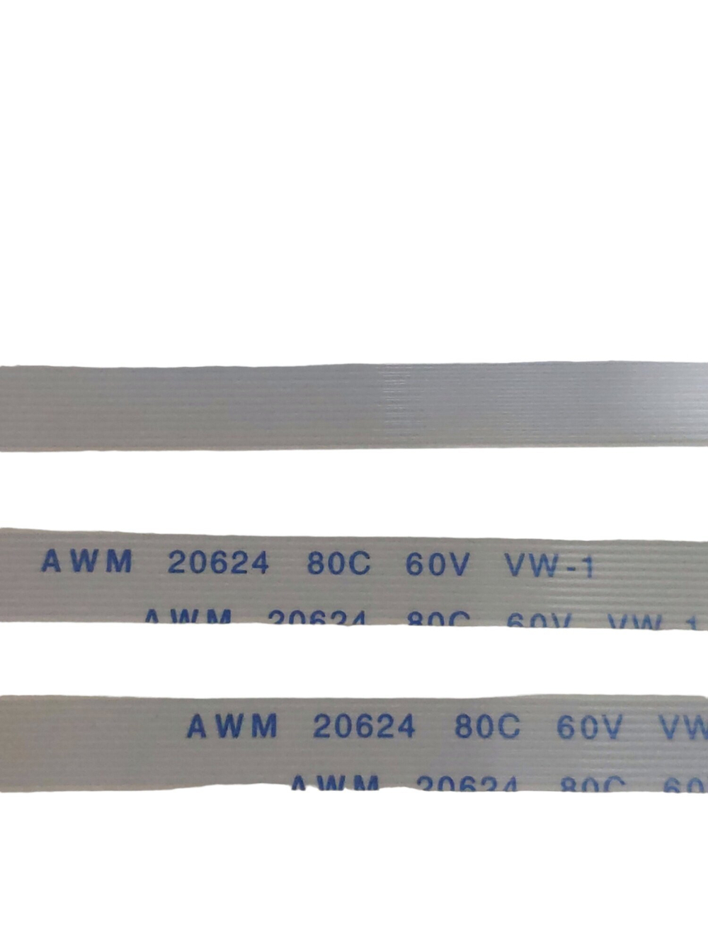 Шлейф FFC 10-pin Шаг 0.5mm Длина 15cm Обратный A-B AWM 20624 80C 60V VW-1