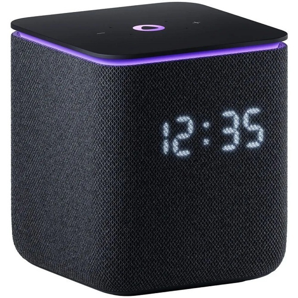 Умная колонка Яндекс Станция Миди, с Zigbee, черный (YNDX-00054)
