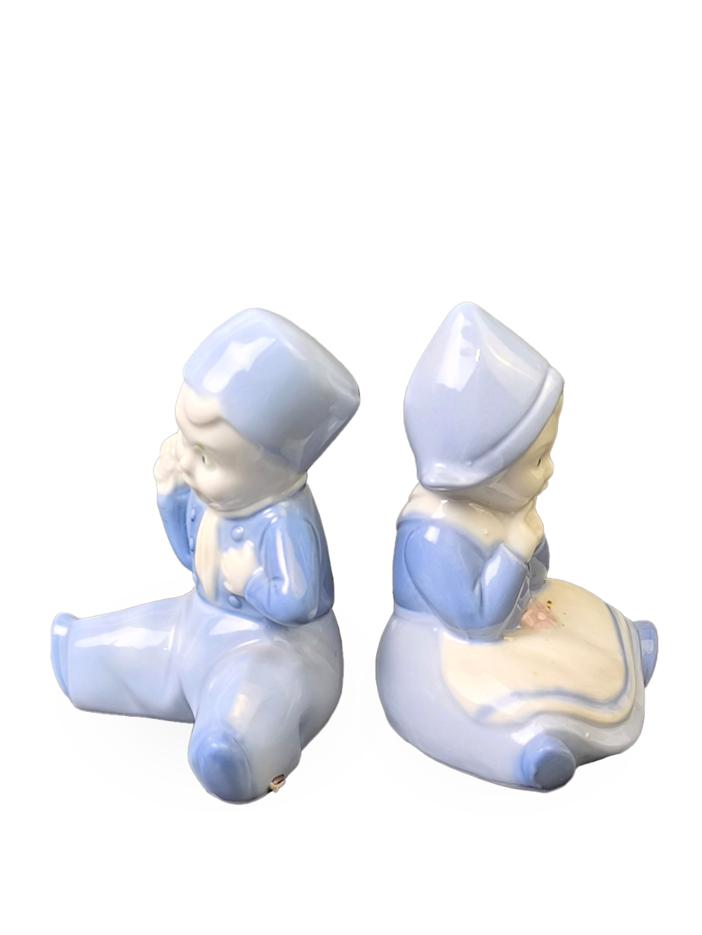 Пара статуэток (миниатюр) "Мальчик и девочка" Wagner & Apel