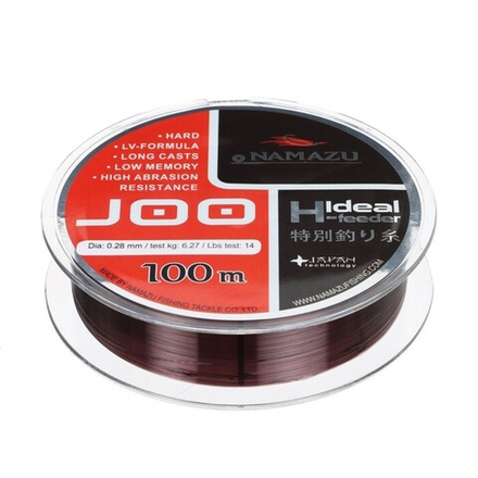 Леска Namazu "Joo", L-100 м, d-0,2 мм, test-3,75 кг, черная