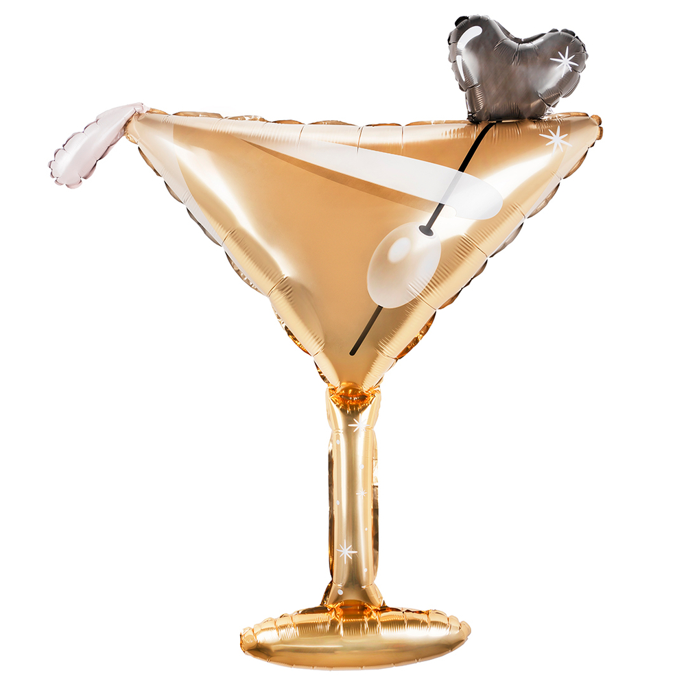 Шар (47''/119 см) Фигура, Бокал Мартини, 1 шт. в уп.