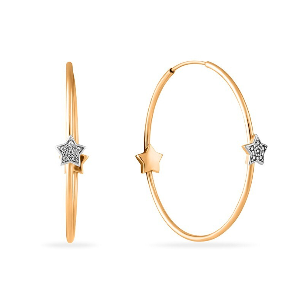 Серьги из золота 585 пробы