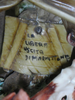 Статуэтка. Фарфор. Свободный выход. Capodimonte. Италия