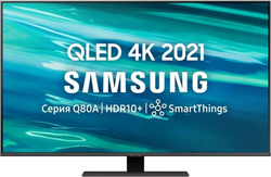 Телевизор Samsung 55"; QE55Q80AAUXRU QLED