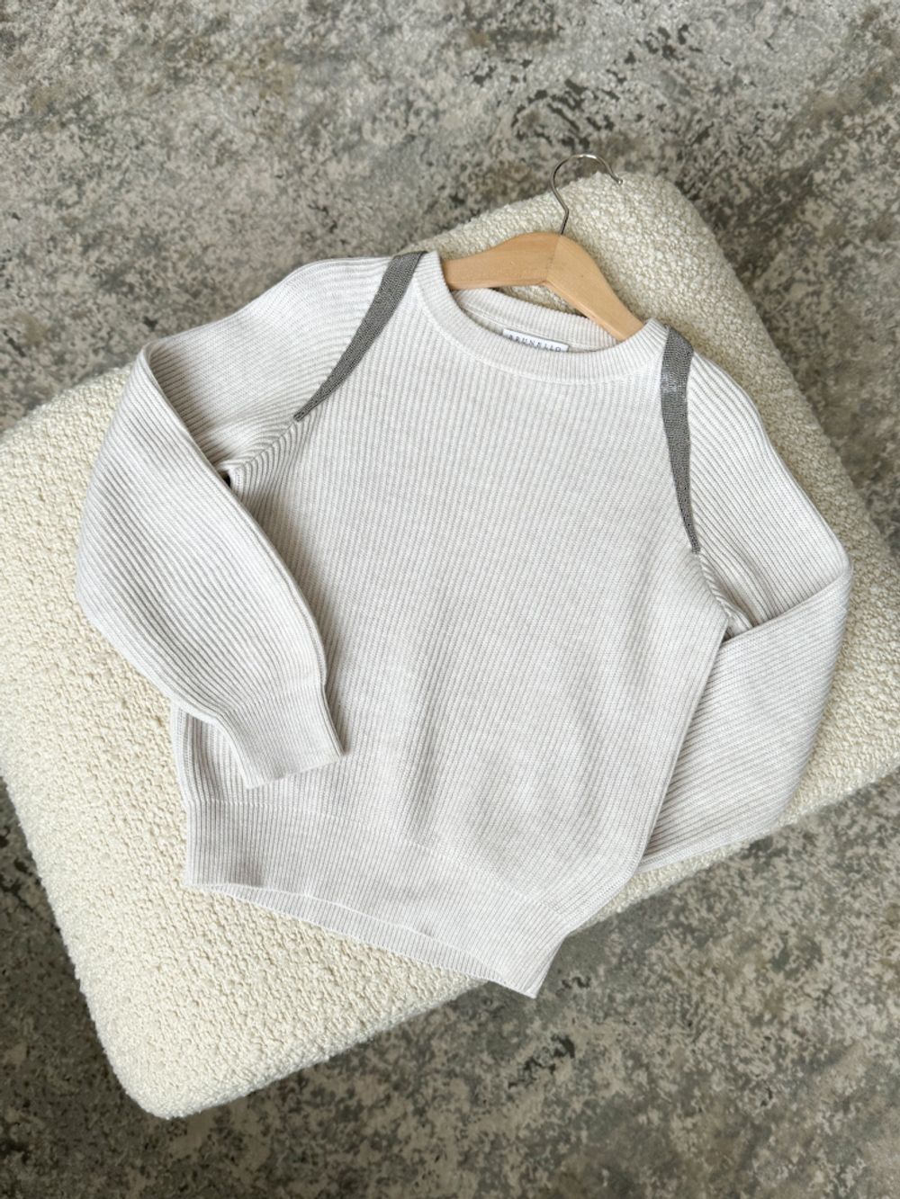 Хлопковый джемпер Brunello Cucinelli, 116