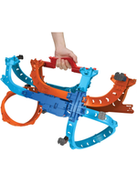 Hot Wheels HXR71 Взрывной запуск, трасса с ускорителем для трюков, машинки Hot Wheels, оригинал Mattel