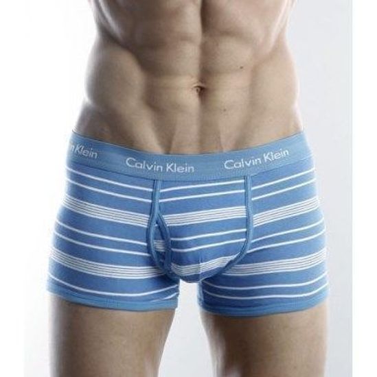 Мужские трусы боксеры Calvin Klein 365 Print Lines Navy