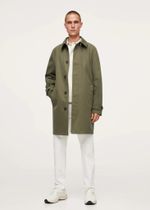 Непромокаемый тренч из нейлона