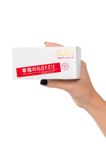 Презервативы Sagami Original 001 увеличенного размера полиуретановые №5