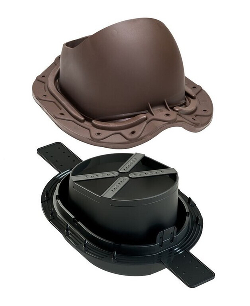 Проходной элемент Muotokate 2K с уплотнителем гидрозатвора ШОКОЛАДНЫЙ