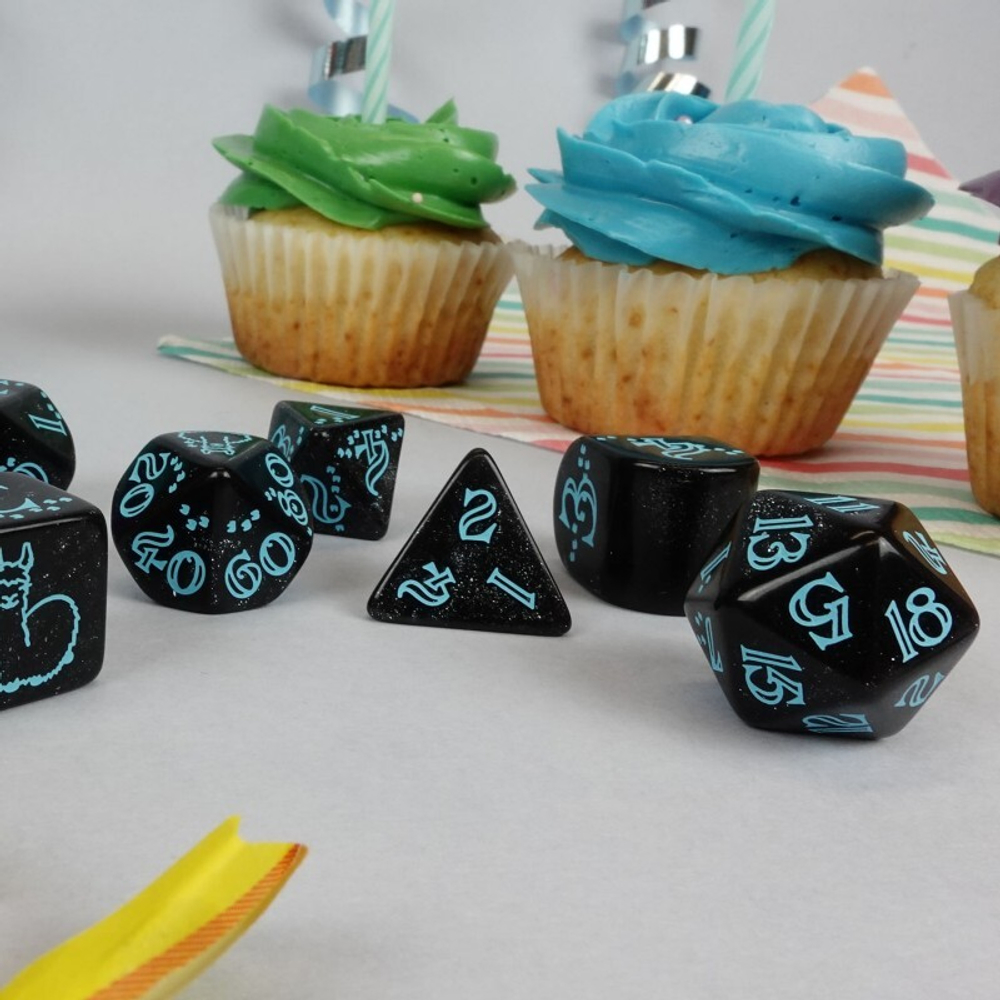 Набор кубиков Q WORKSHOP 20 years: Llama Dice Set