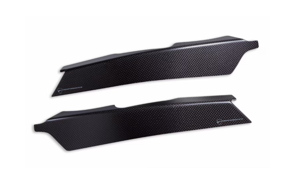 96981751AA DUCATI CARBON FRAME GUARDS (P V4)