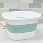 Таз 18л складной для ног "Флекс", цвет в ассортименте