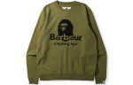 A Bathing Ape X Barbour Crewneck