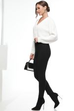 Брюки черные замшевые облегающие DStrend (Акция)