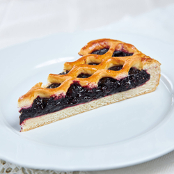 Пирог с черникой