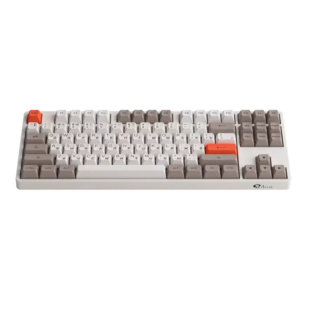AKKO 5087B Plus Black&Gold 3 Modes RGB Hot Swap  V3 Cream Yellow Switch