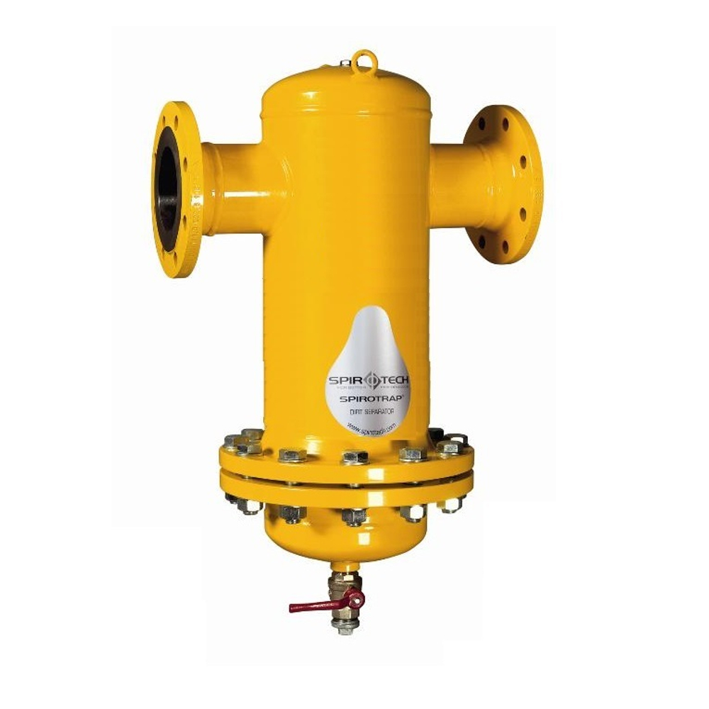 Сепаратор шлама Spirotech Spirotrap Hi-Flow HF300F / Разъемный корпус / Фланцевое соединение PN16