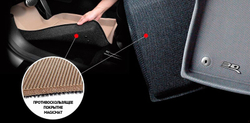 Коврики салона Sotra 3D Lux для Lexus GS250/350/450h 4WD 2013- черные. Артикул ST 74-00506