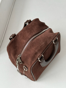 Сумка из натуральной замши