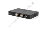 SKAT PoE-16E-2G-1S коммутатор PoE Plus, мощность 150Вт, порты:16-Ethernet, 1-Uplink, 1-COMBO