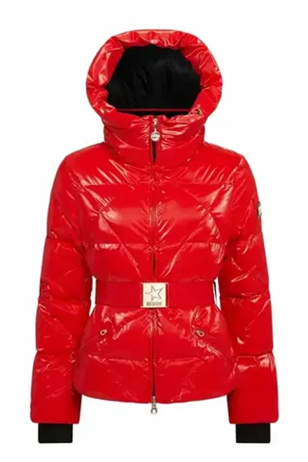 HIGH SOCIETY 25/26 куртка женская HS25S-1588 ROMA Down jacket цвет красный, 02