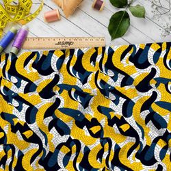 Ткань премиум таффета морской водоворот впечатлений